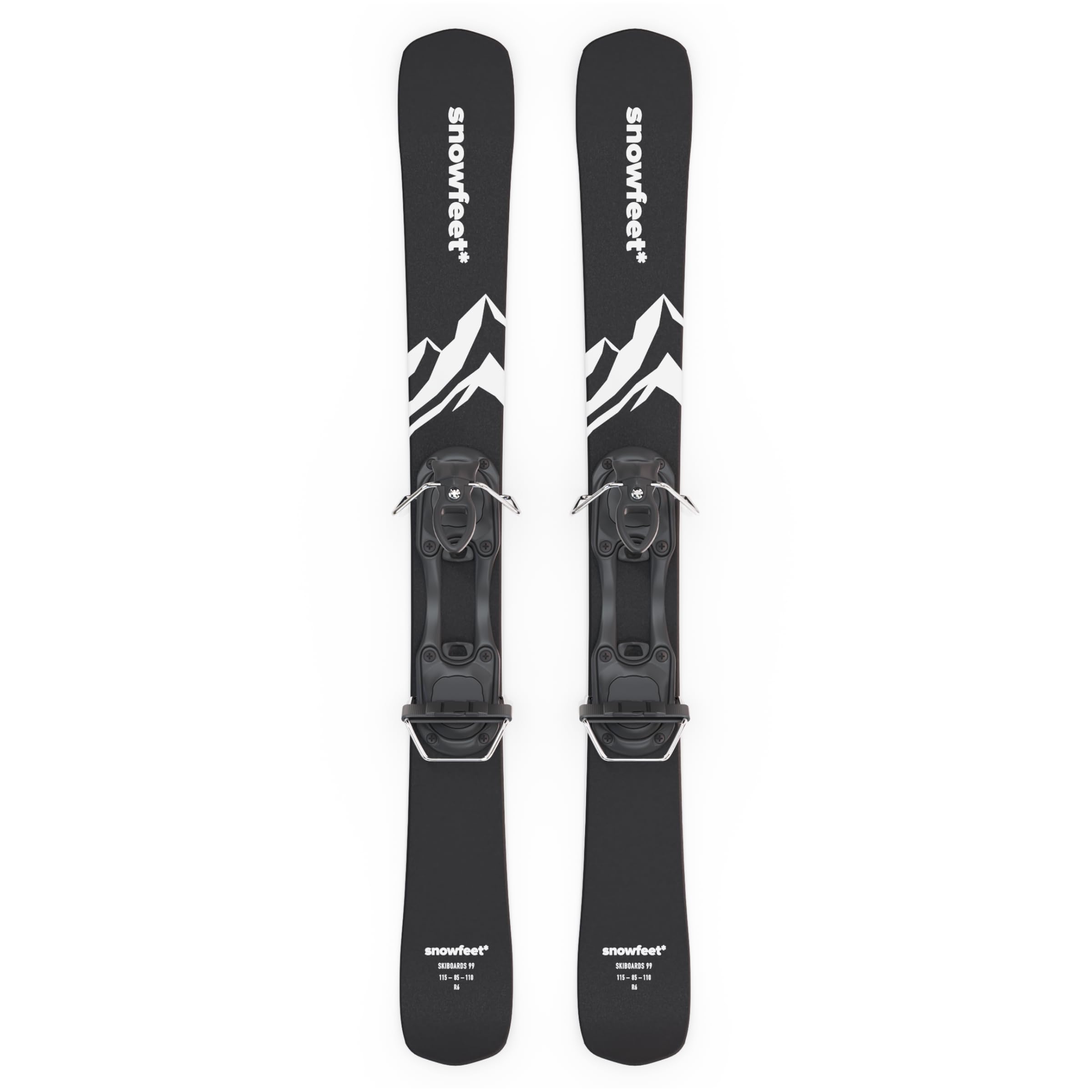 Short Skis for Snow | 99 cm | Skiblades Snowblades Skiboards Little Short Skis | Snowfeet*