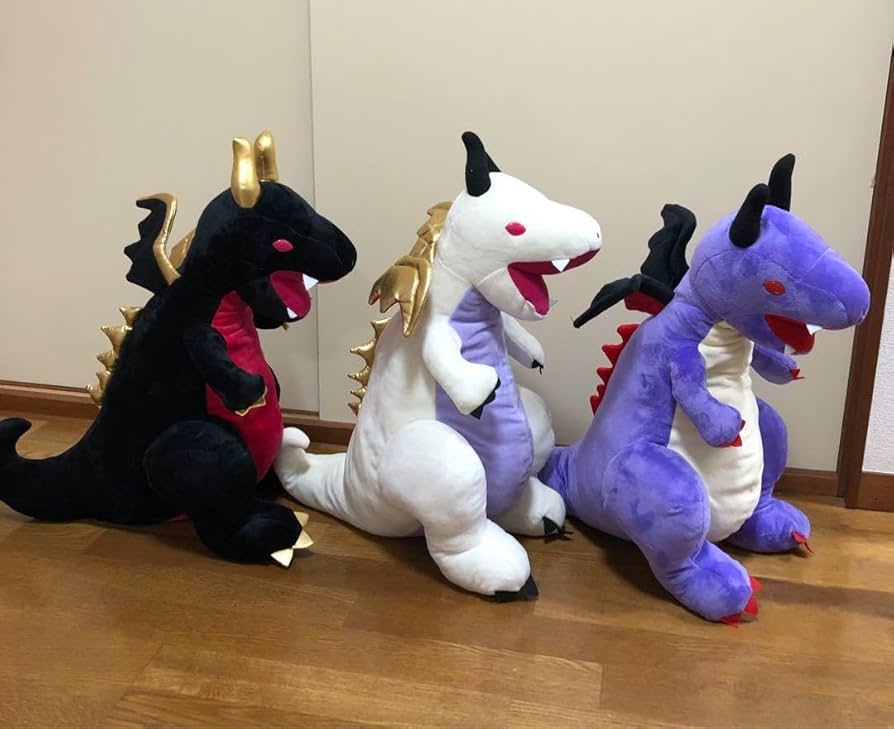 Amazon.co.jp: ダークネス ドラゴン スプーキー ぬいぐるみ 3個