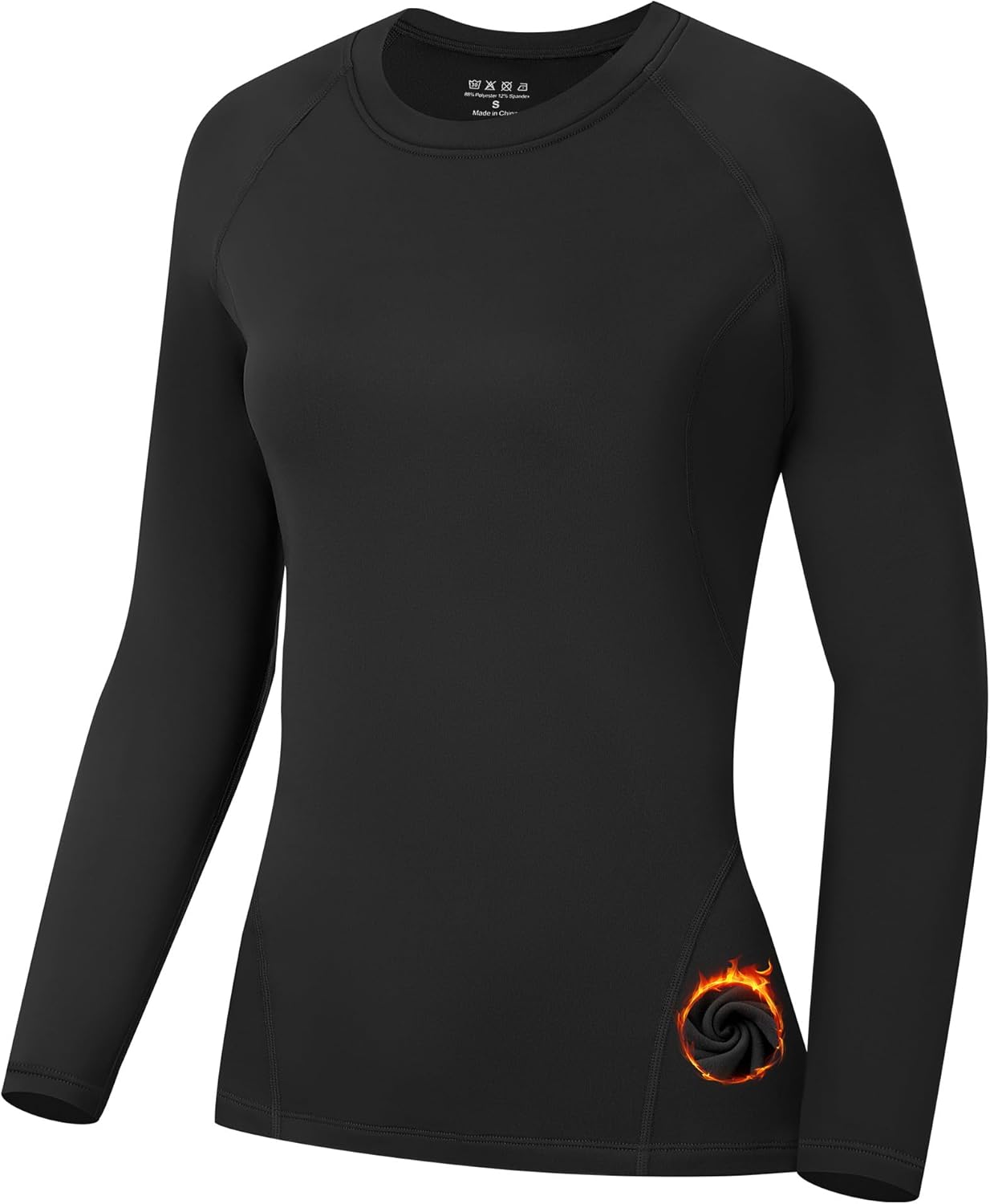 Warm Women’s Long Sleeve Compression Tops for Cold Weather Workouts