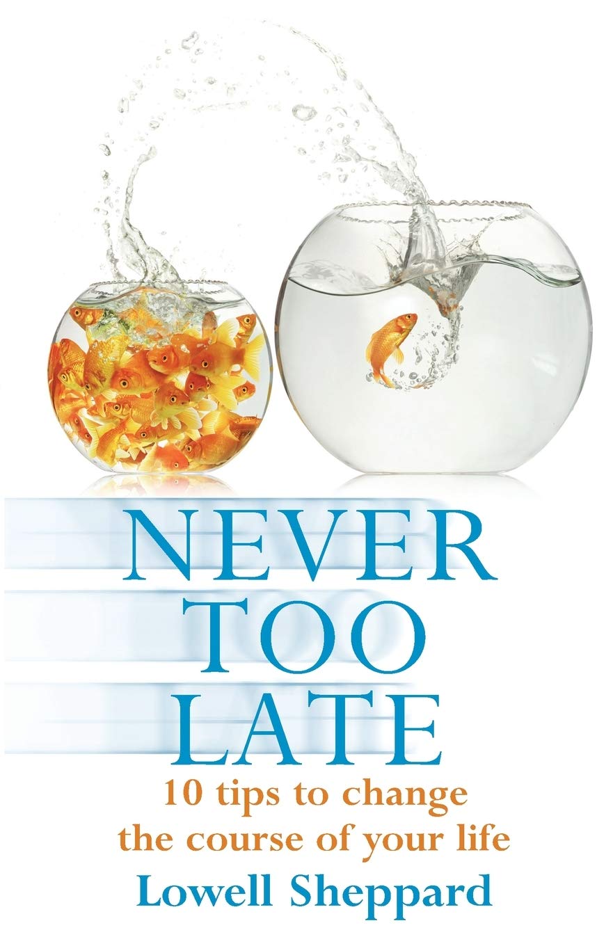 Never Too Late: 10 Tips To Change The Course Of Your Life: Ten Tips for Changing the Course of Your Life