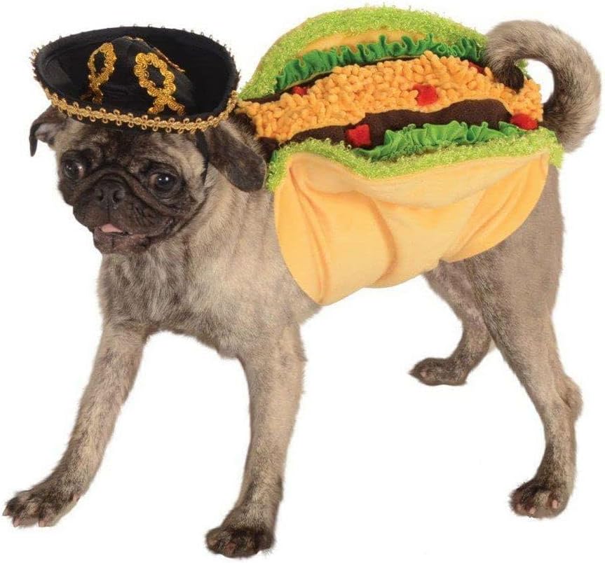 Disfraz de Taco para Perros o Gatos Rubies, Talla Grande miniatura 2