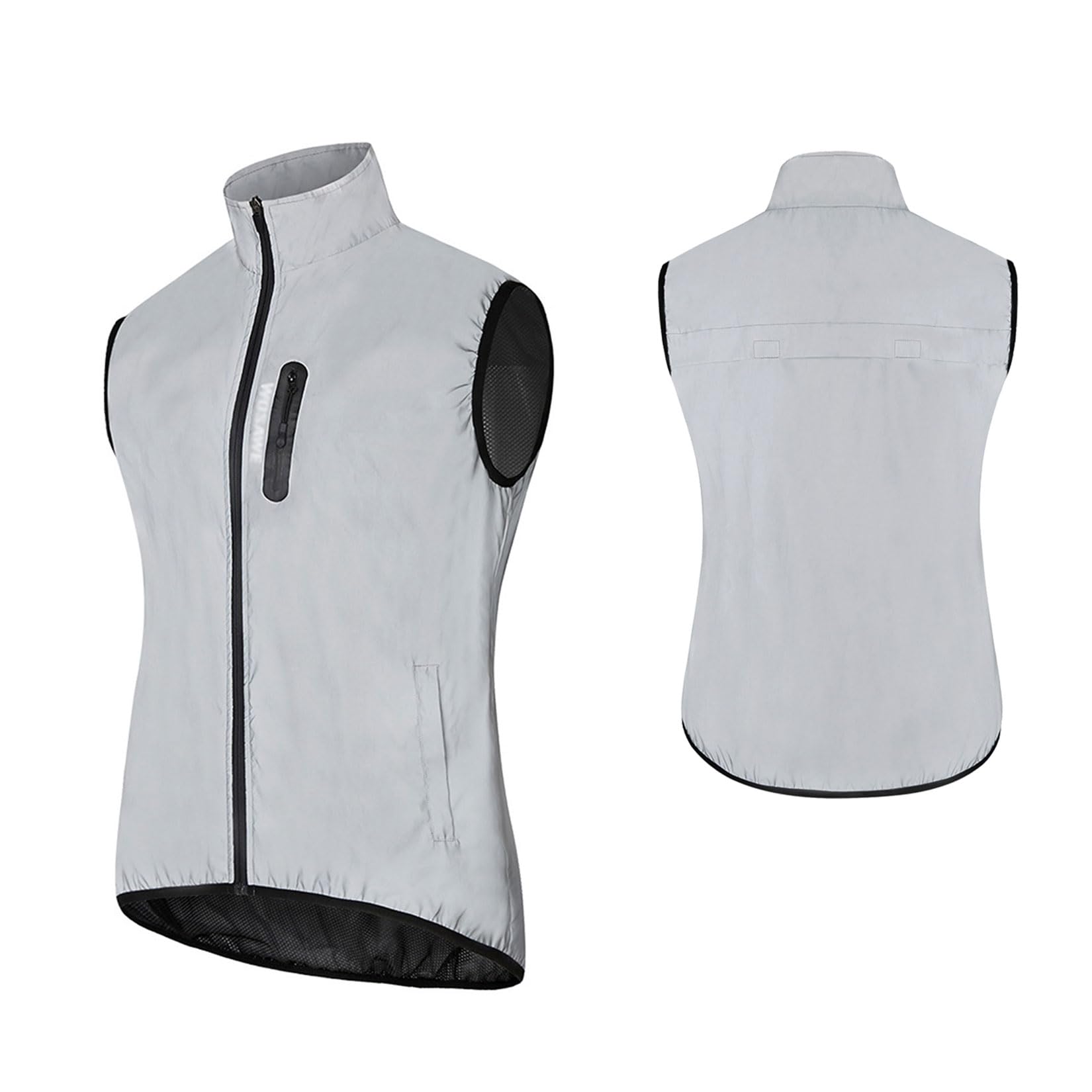 Homme MODRYER Imperméable MODRYER Homme - Imperméable Coupe-vent Sans Manches Gilet Cyclisme