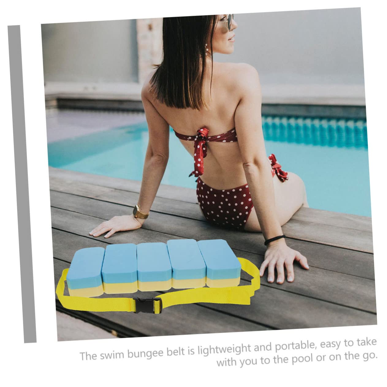 BESPORTBLE 2pcs Swim Trainer Buoy for Open and Girls Swimming Equipment Swimming Waist Belt Swim Lessons