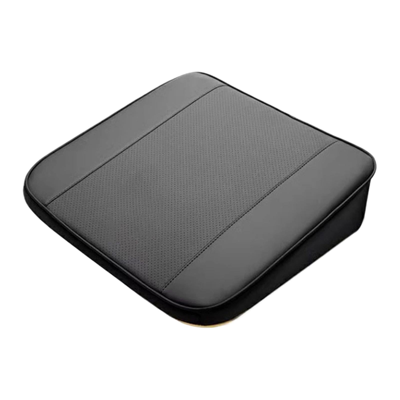 F Fityle Cuscino per sedile conducente auto, accessori interni, comodo cuscino rialzato antiscivolo per veicoli SUV, furgoni, 36 cm x 41 cm x 8