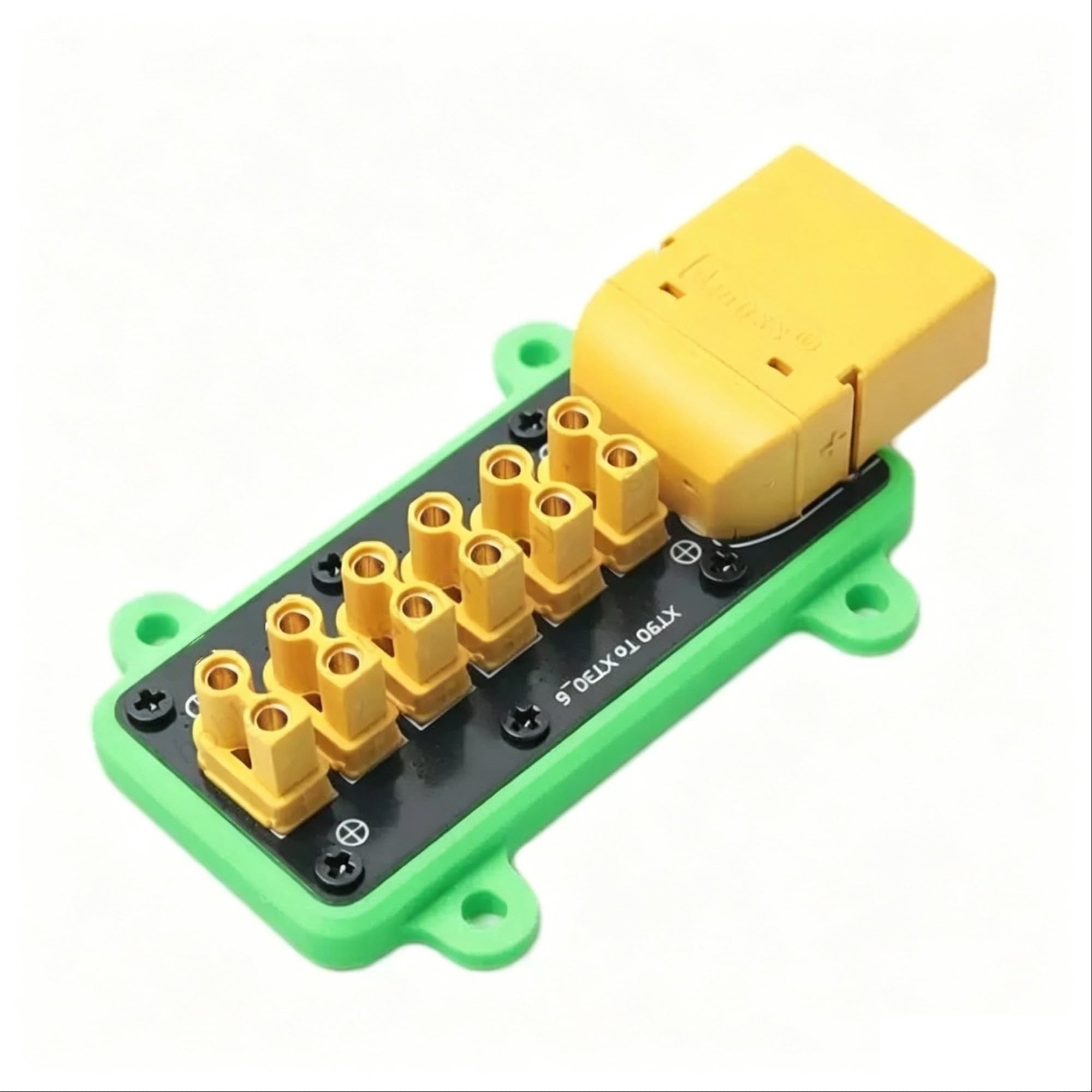 Módulo alimentación PDB 6 puertos 0-100V 50A con carcasa protectora