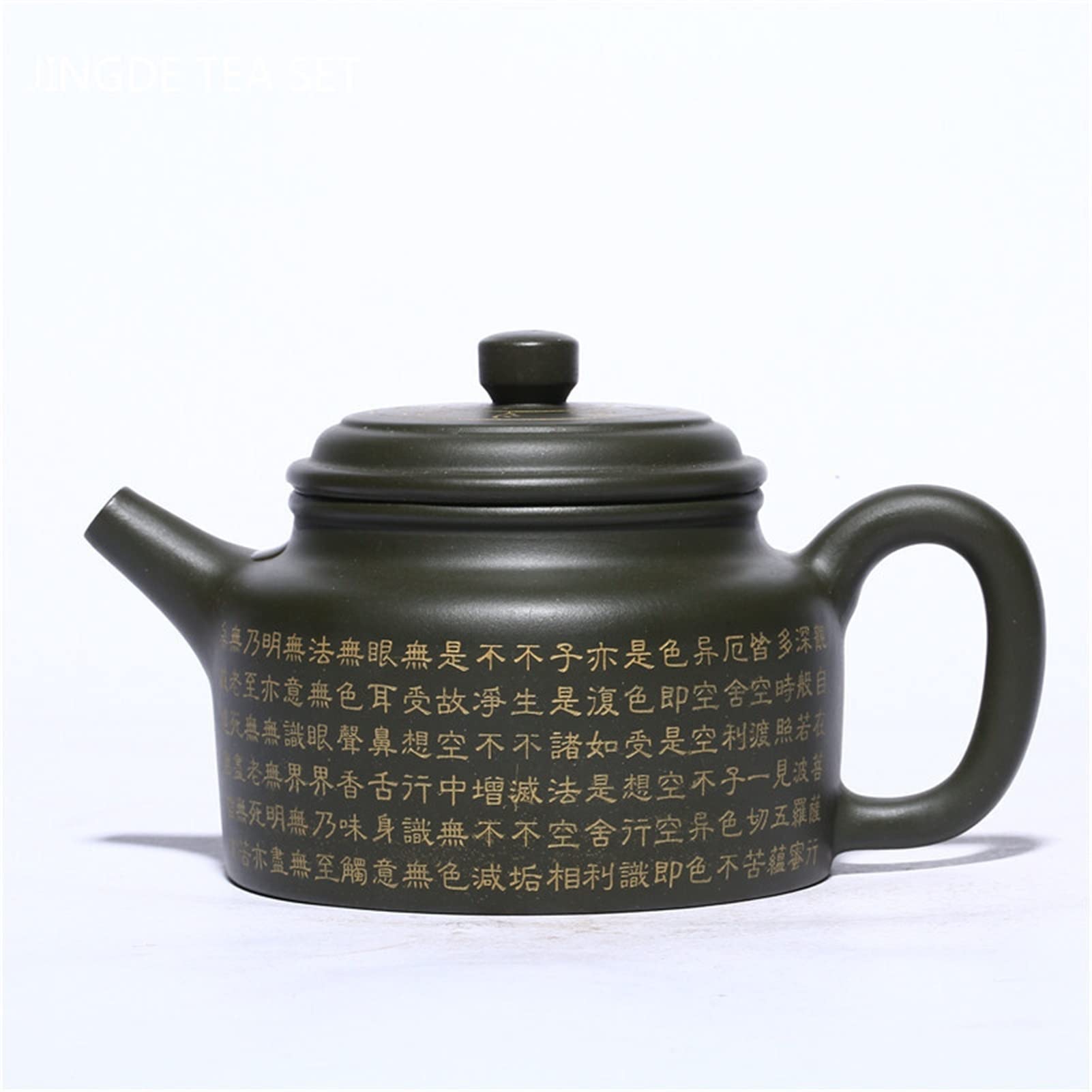 290ml Handmade Herbata Doniczki Purpurowa Clay Czajnik Beauty Czajnik Surowy Rudy Green Clay Teware Chinese Herbata Ceremonia Prezent Wykonany Ręcznie (Color : 290ml)