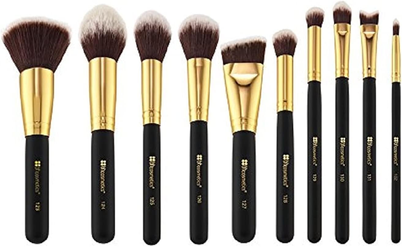 BH Cosmetics Sculpt and Blend 2 Brush Set, 10 Count