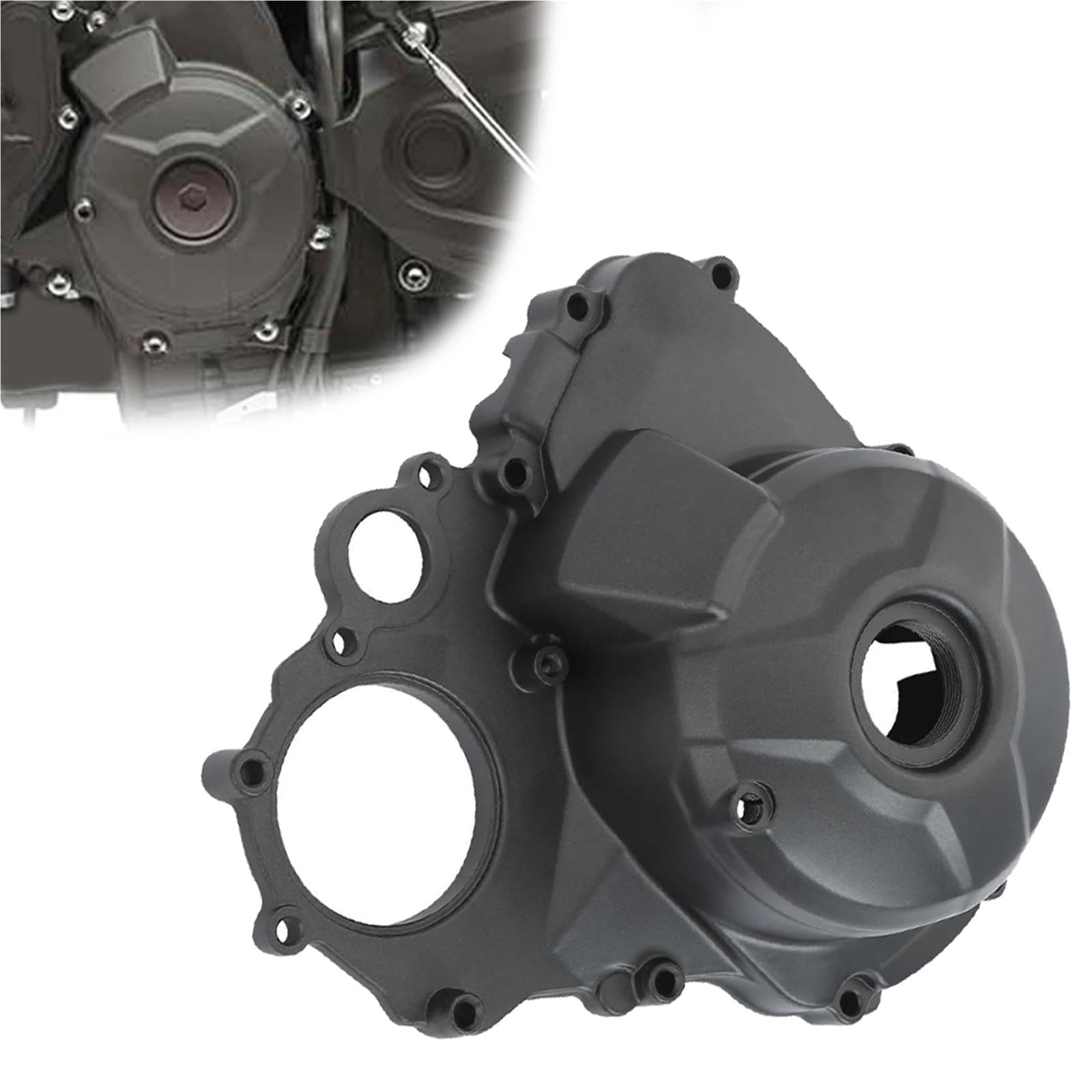Cubierta del Cárter del Motor del Magneto del Estator Izquierdo De Aluminio Motocicleta para Y&amaha FJ09 FZ09 XSR900 MT09 Tracer 900 EPL 1RC-15411-00-00