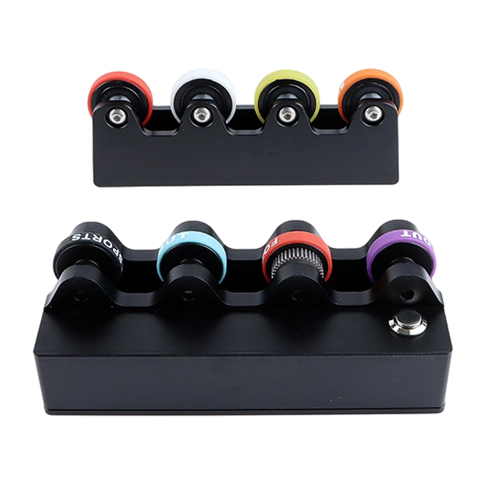 QIAOLIDA Pool Billiard Cue Billiards Club Roller Straightness Detector Checker Inspection Tool Billiard Cue Straightness Checker