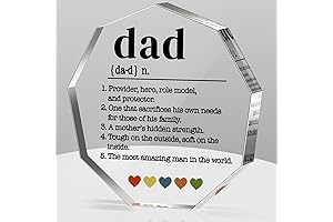 Acrylic Decorative Sign Plaque: Greatest Dad Ever Gifts for Father's Day