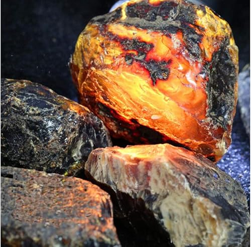 Piedras naturales de ámbar áspero de 1.41 onzas, para artes, manualidades, pulir, taxis, pulido, envoltura de alambre, curación de cristales Wicca y