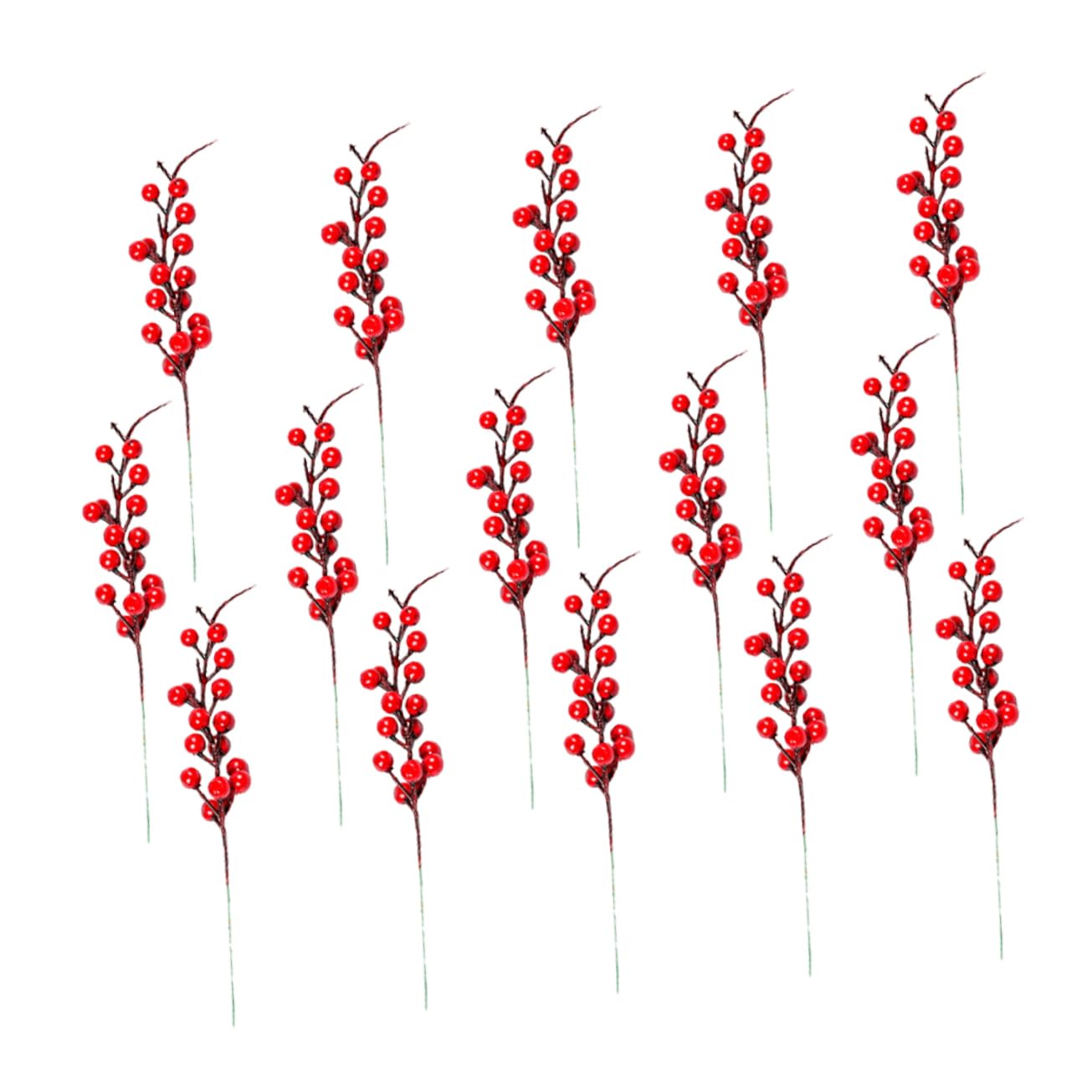 Cabilock 3 Set Bacche Artificiali Christmas Tree Decorations Decorazioni Natalizie Ornamenti Scintillanti Decorazioni Artificiali Natalizie Decorazioni Per L'albero Di Natale 20 Pezzi * 3