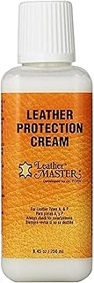 LEATHER MASTER 250ML Leather Protection Cream - Leather Cleaner and Conditioner for Couch Clothes Purses Shoes Boots Car Leather Water Based Formula