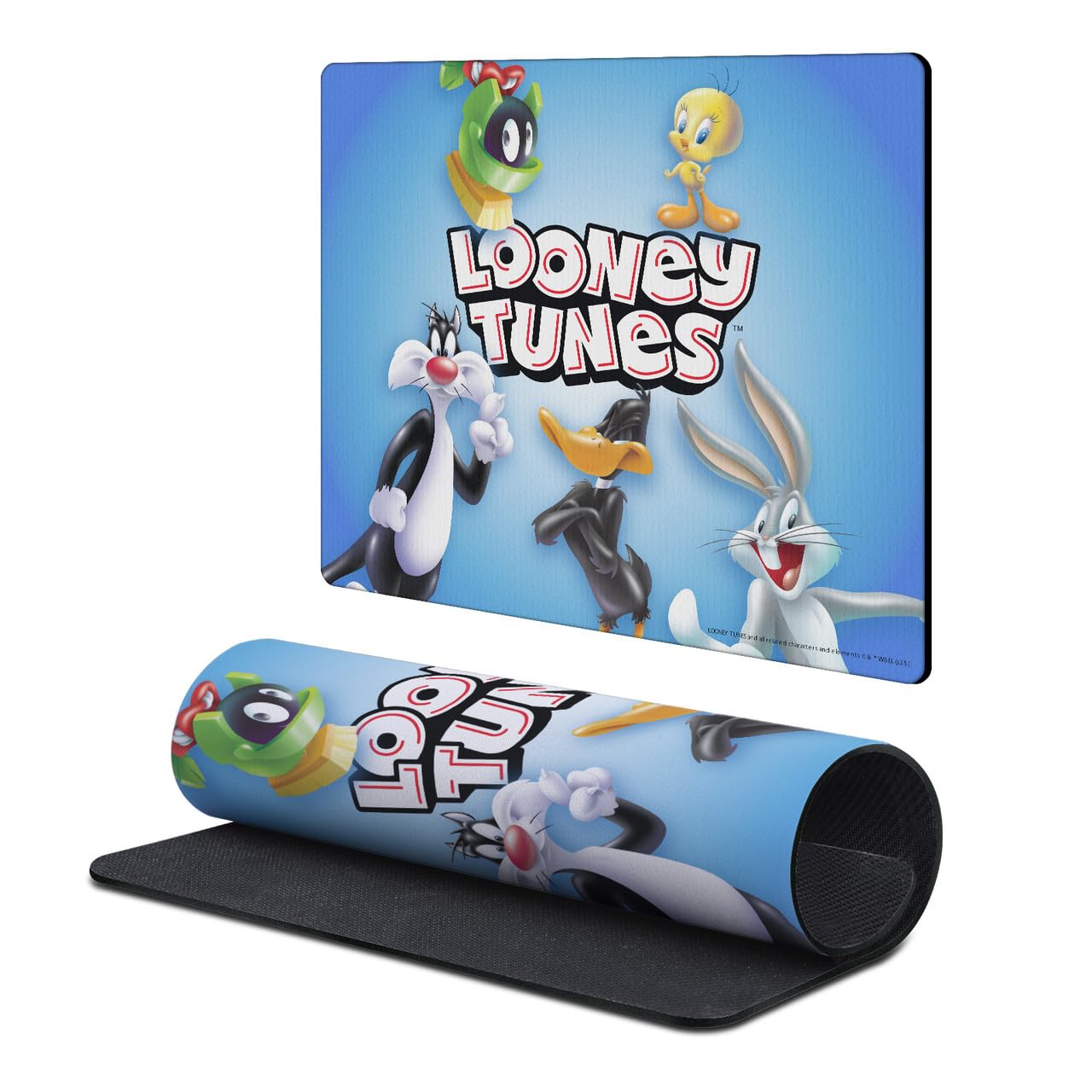 Head Case Designs Officially Licensed Looney Tunes Logo Character Art 9.84 x 11.81 x 0.12 inches (250 x 300 mm) - S Gaming Office Desk PC Keyboard Mouse Mat Pad