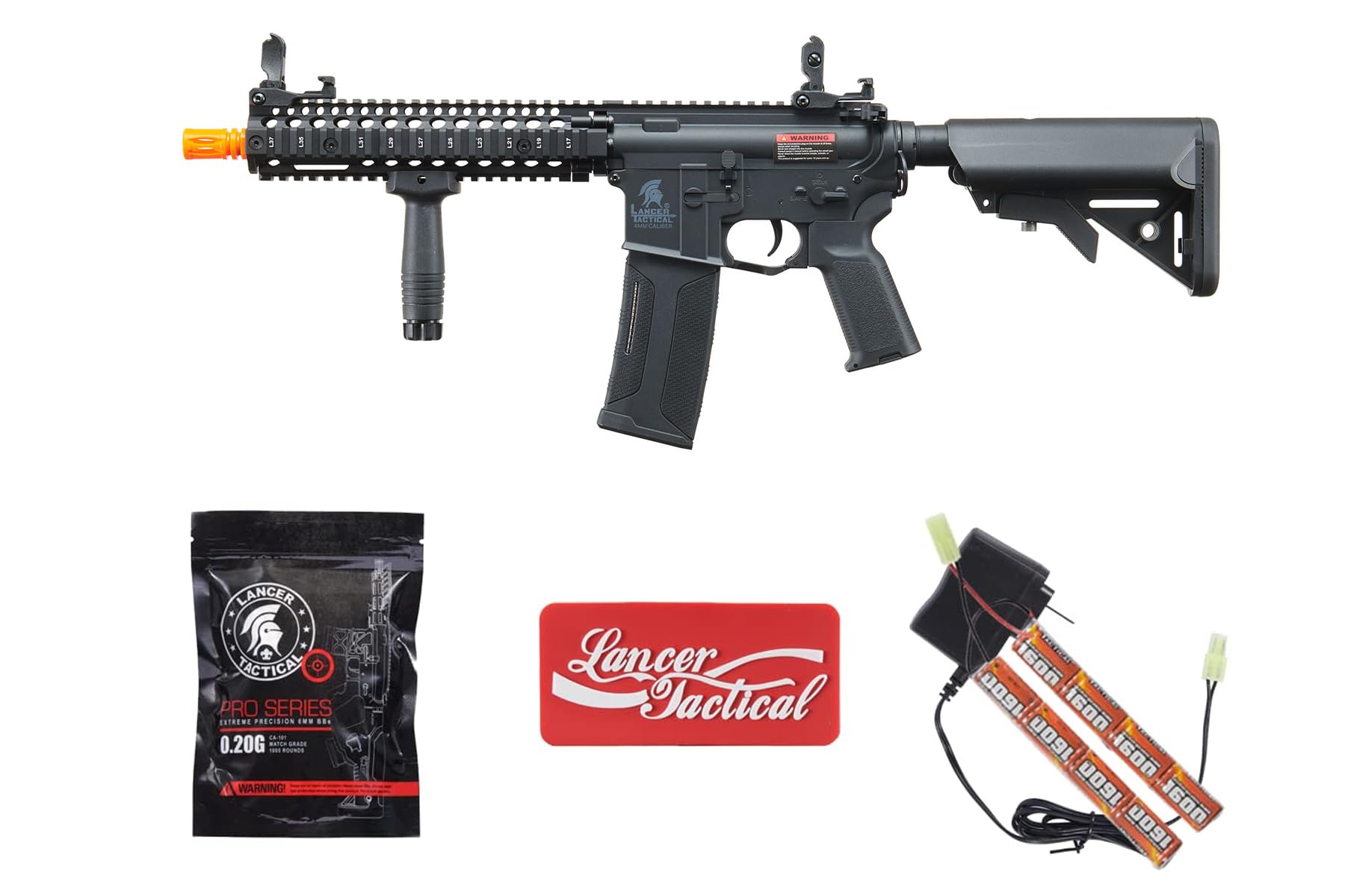 Amazon.com : Lancer Tactical Gen 2 Raider Durable M4 Airsoft Gun w