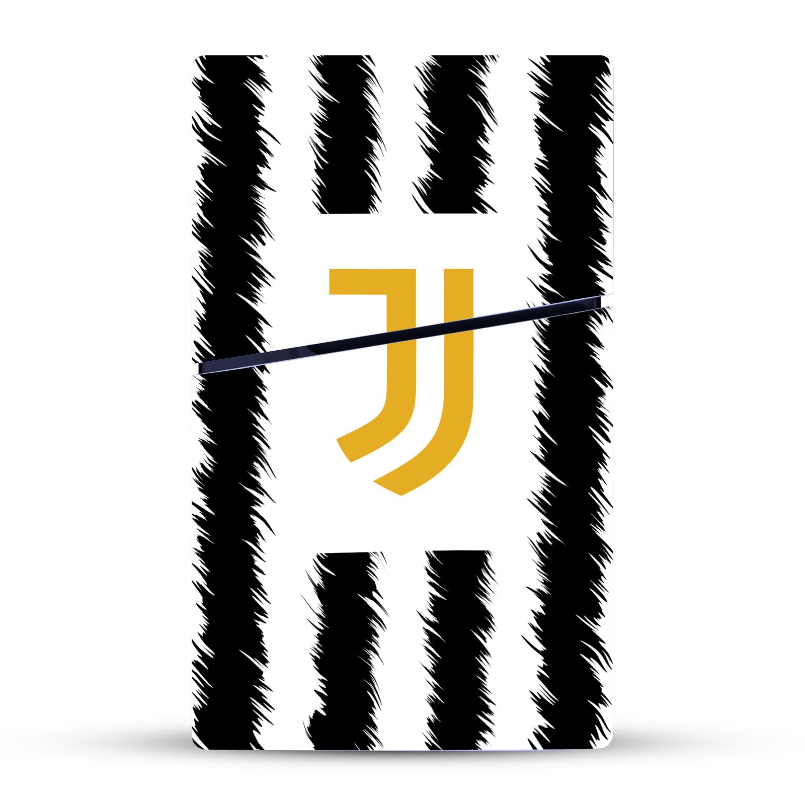 Head Case Designs Licenza Ufficiale Juventus Football Club Home 2023/24 Kit Partita Vinile Sticker Gaming Pelle Adesivo Compatibile con Sony Playstation 5 PS5 Slim Disc Edition Console
