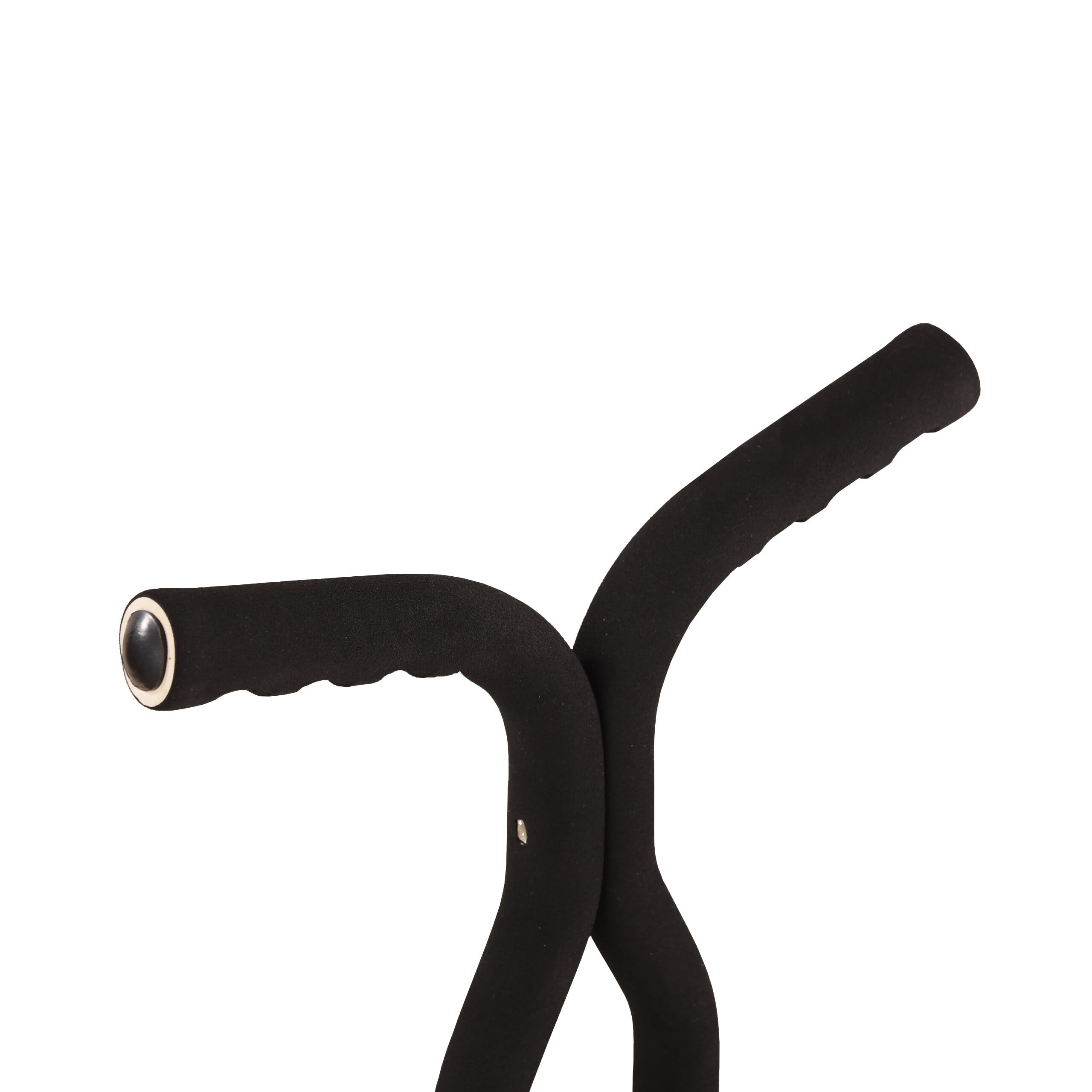 Relaxdays Salterello per Bambini, Pogo Stick, Bastone Salta-Salta, regge 60 kg, Impugnatura Imbottita, Acciaio Inox