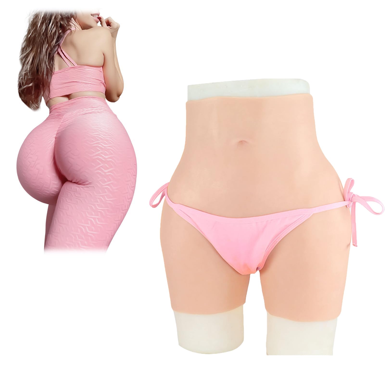 SooYUR Cross-Dresser Siliconen Slipje Bil Gewatteerde Enhancer Ondergoed Hip Lifter Shaper Boxer Briefs voor Cosplay,Color 2,Upgrade SooYUR Cross-Dresser Siliconen Slipje Bil Gewatteerde Enhancer Ondergoed Hip Lifter Shaper Boxer Briefs voor Cosplay,Color 2,Upgrade