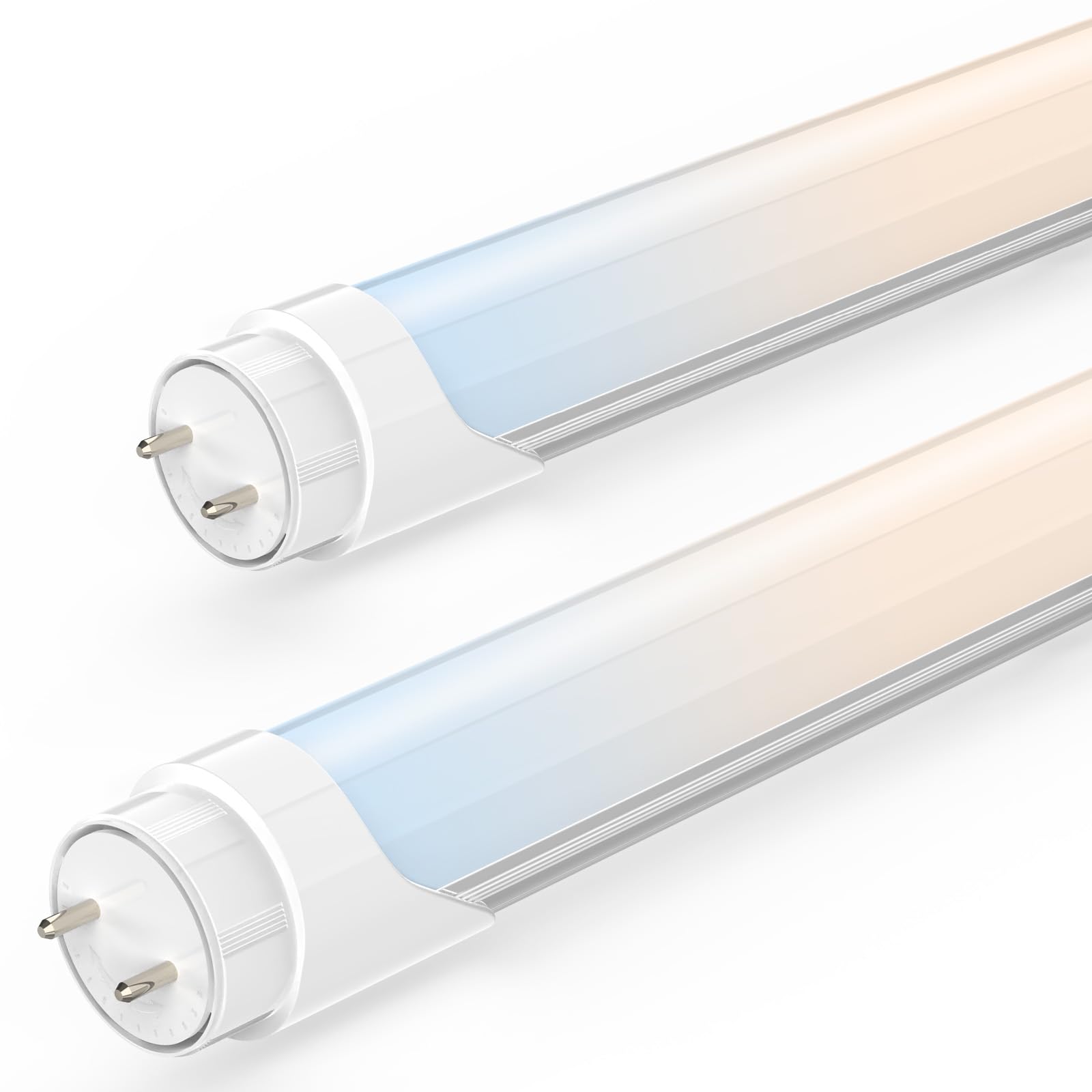 Photo 1 of JESLED 18" F15T8 LED Replacement Bulb, 6CCT Selectable 3000K-6500K, 2 Pack