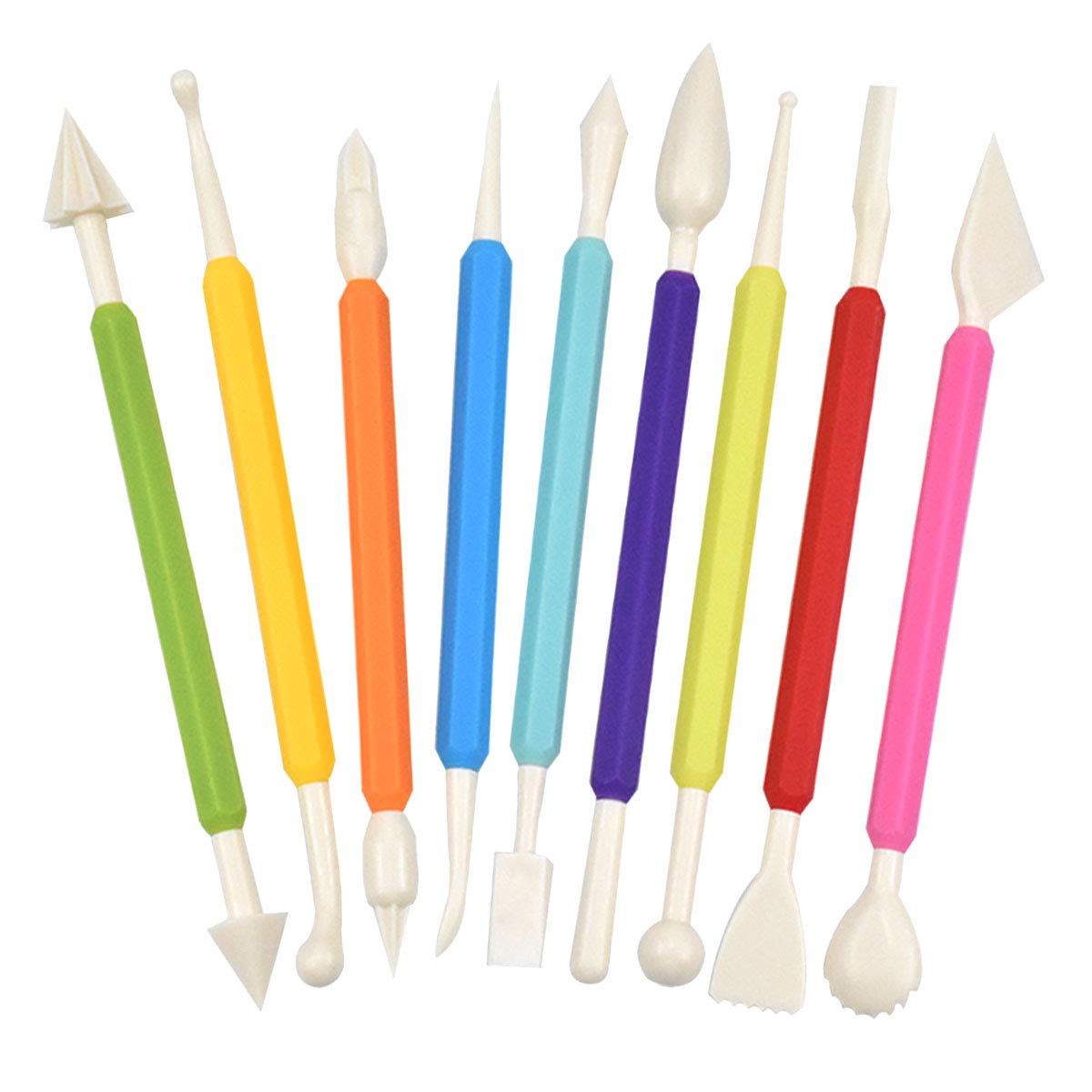 Buy 9 Pcs Fondant Icing Cakes Tools, Cake Modelling Decorating Tools