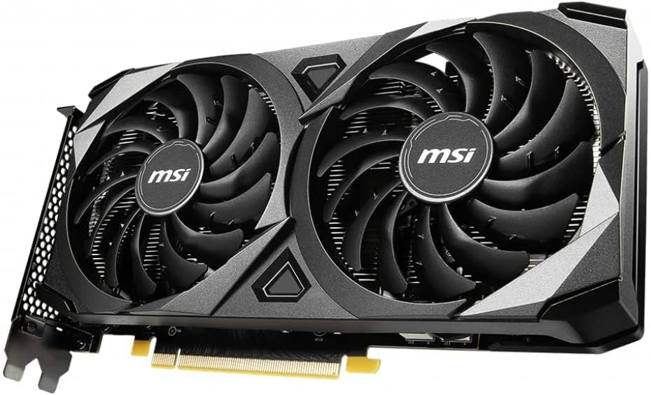 MSI GeForce RTX 3060 Ti VENTUS 2X 8G OCV1 LHR Scheda video gaming 8GB GDDR6 - Scheda video - Immagine 2