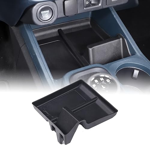 Organizador de consola central de automóvil compatible con Ford Maverick 2022 2023 con ranura de control central bandeja de almacenamiento caja de