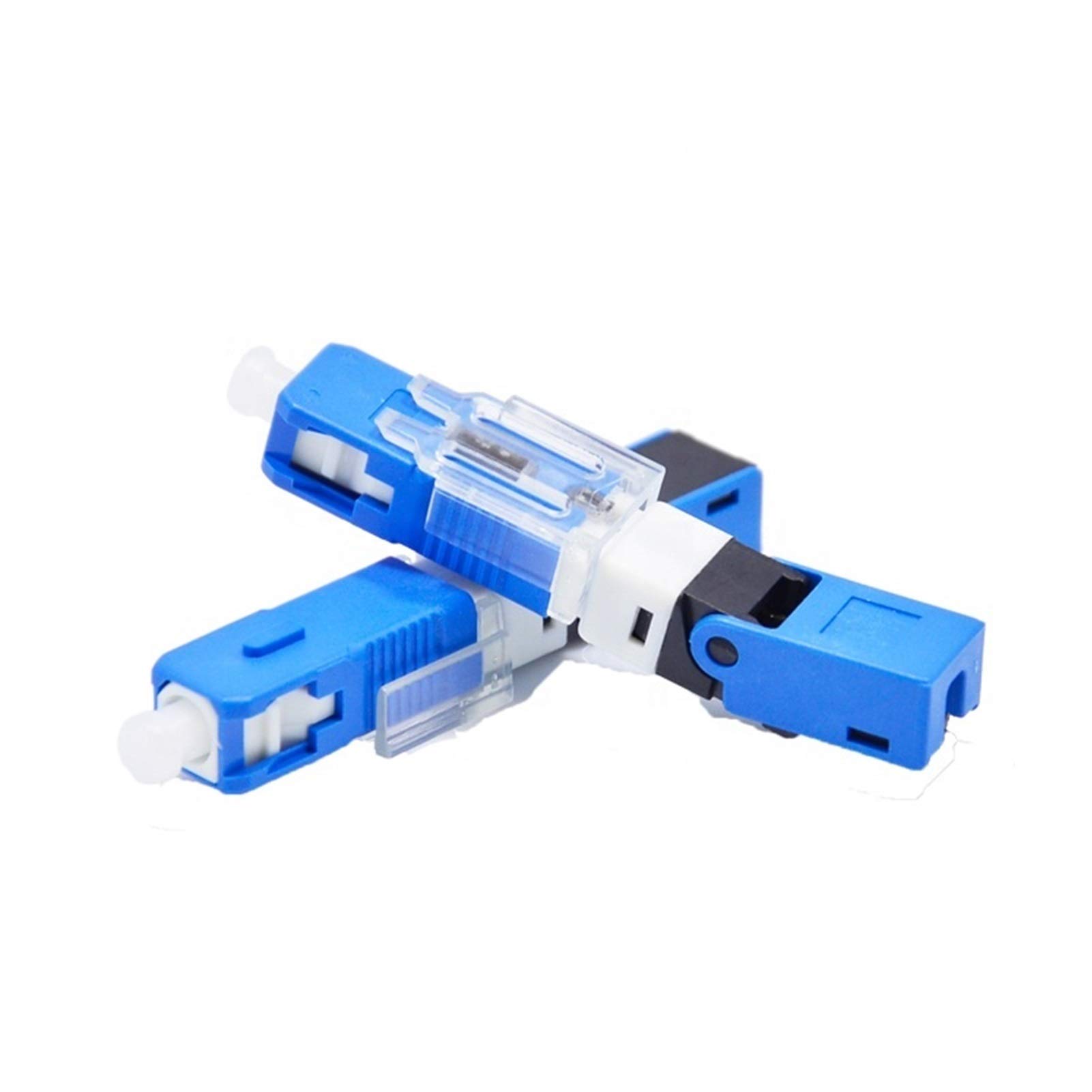 Adaptateurs de connecteur à Fibre Optique Rapide Connecteur Rapide de la Fibre Optique de la Fibre Optique de l'UPC (Color : 100pcs UPC)