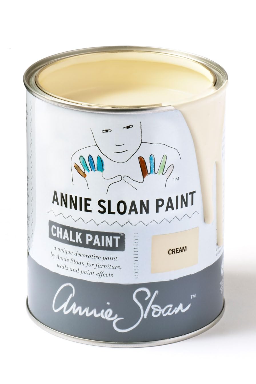 Dovetails Vintage Annie Sloan Chalk Paint 1 litre Cream Furniture Paint