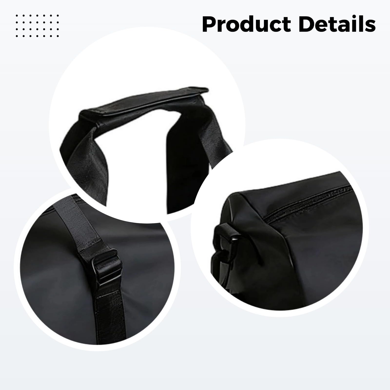 Torba podróżna, 20-30 l, czarna, 19,3 cala/49 cm, dla mężczyzn, lekka torba na siłownię z rękawem na kółkach, torba podręczna na podróż, siłownię, do uprawiania sportu