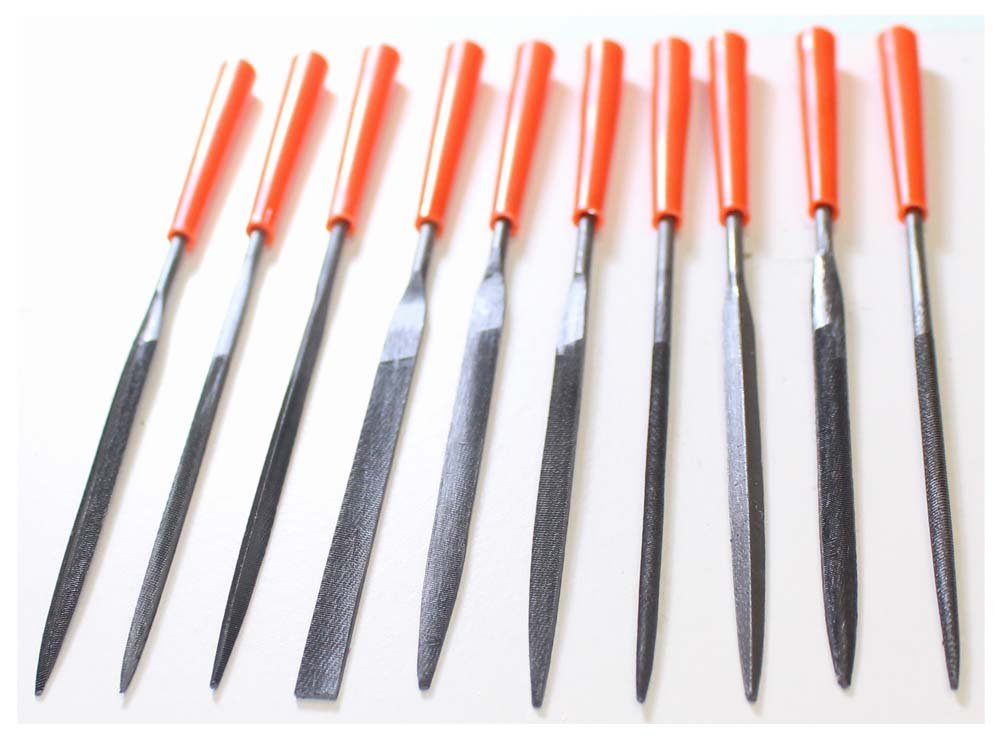 Lime Cylindrique En Carbure De Tungstène - FRAISE LIME - ø 10mm - Convient Pour Matériaux Métalliques Très Durs - Bricolage