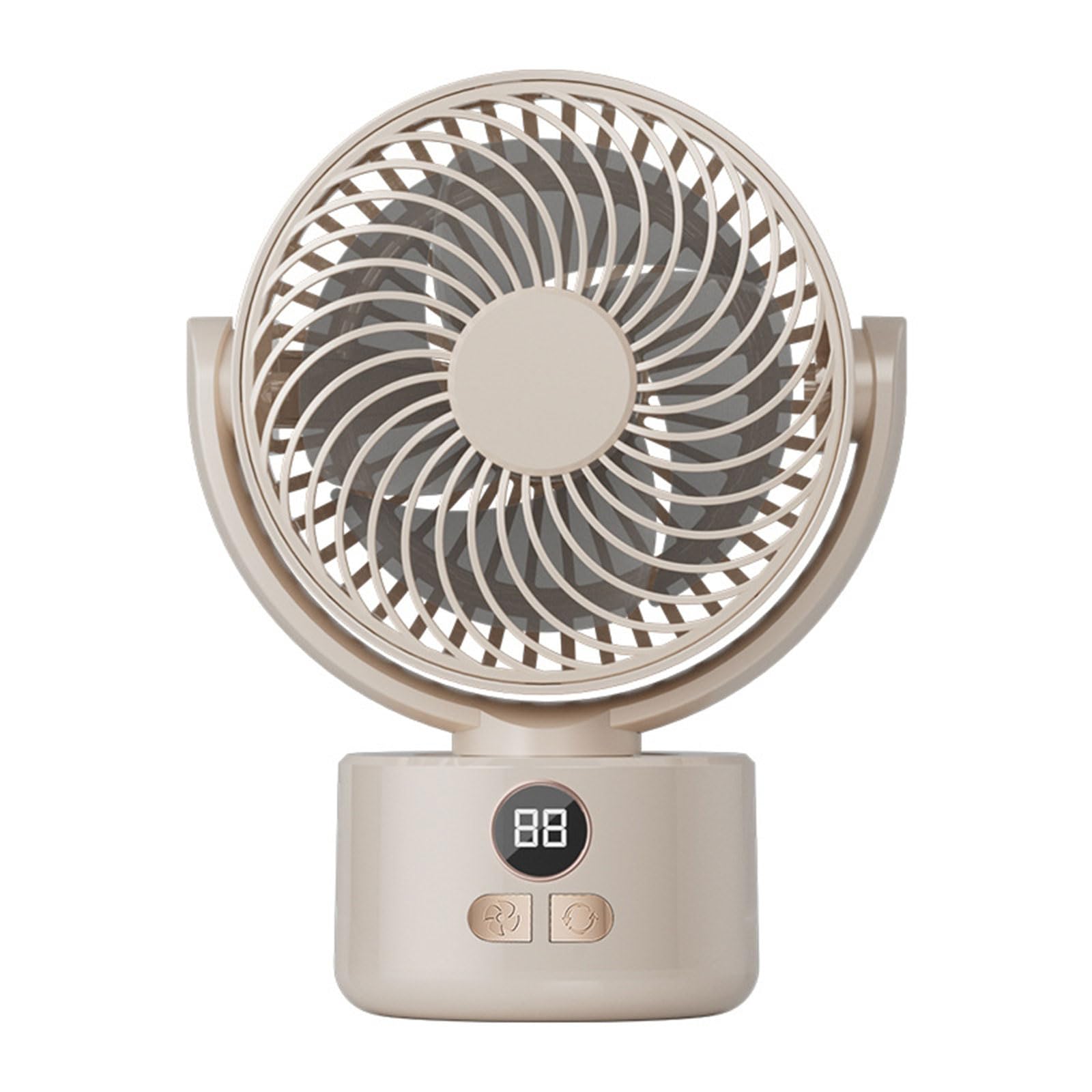 Buxuaaaa Rechargeable 3600mAh Portable Fan USB Power Tripod Stability for Outdoor Use Camping Cooling Fan USB Powered Portable Tripod