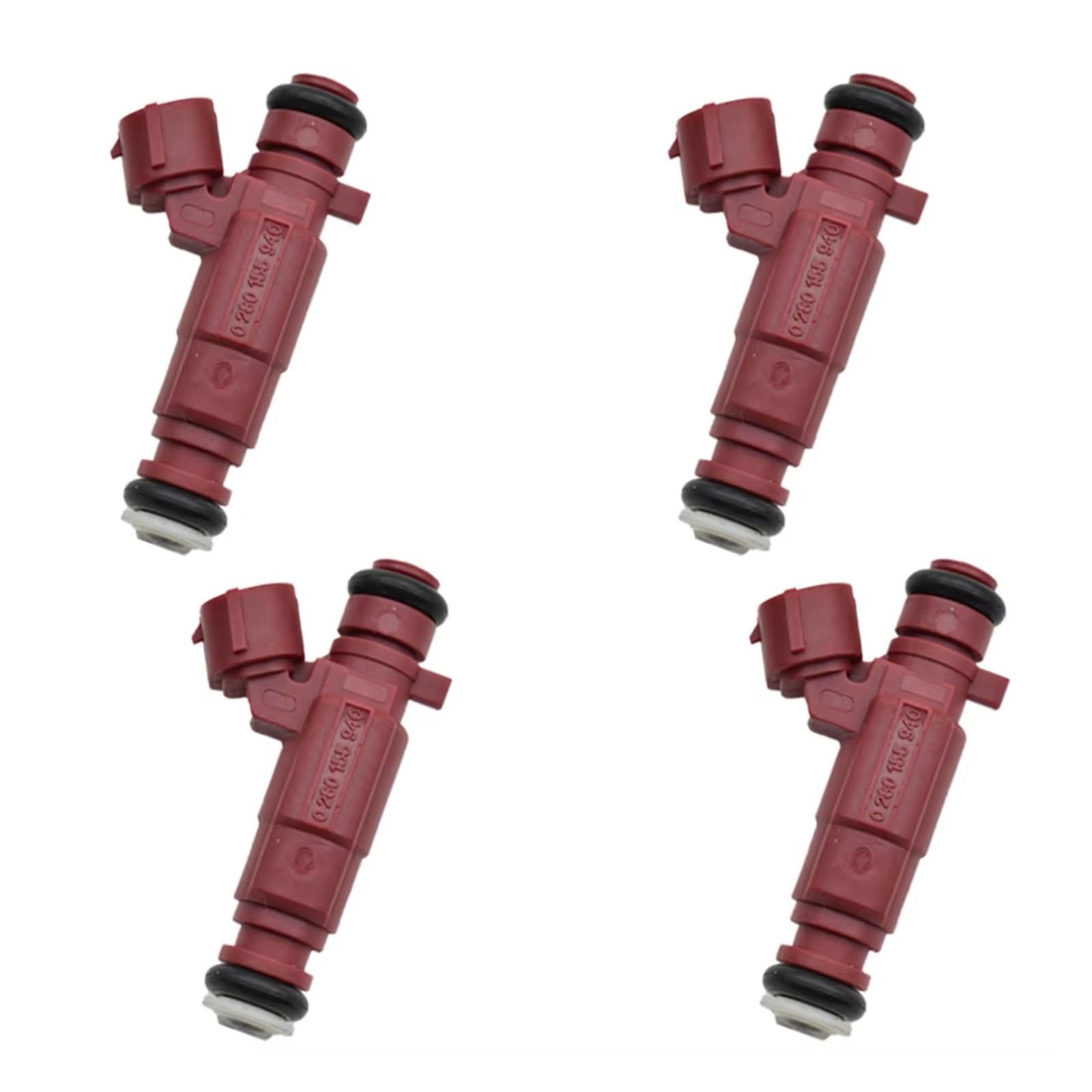 for Nissan for Primera for Almera 1.5-1.8 Nozzle 4 X Fuel Injectors 0280155940 16600-9F600 Car Petrol Injection Nozzles