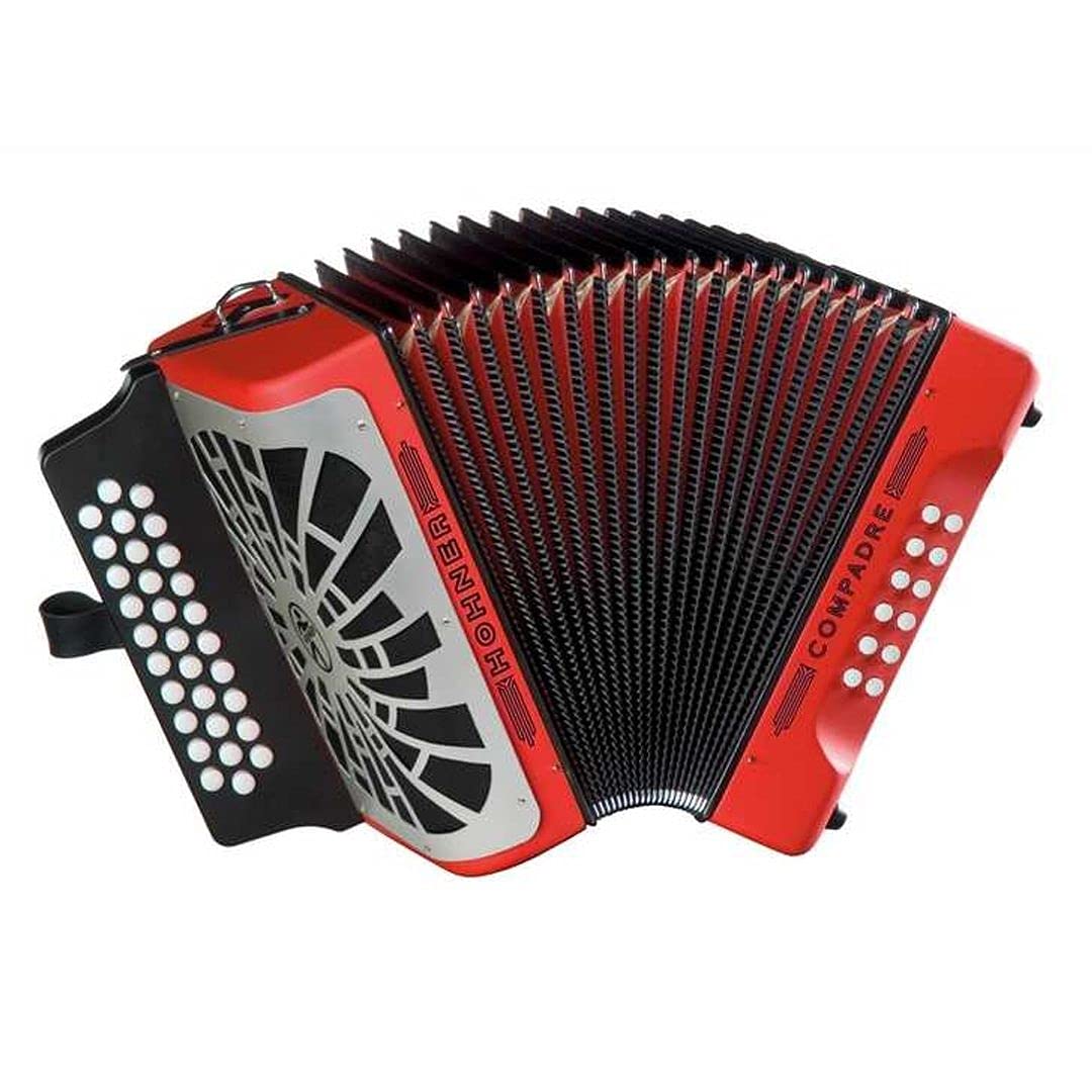 Amazon.com: Hohner COGR-N Compadre GCF Accordion w/ Gig Bag