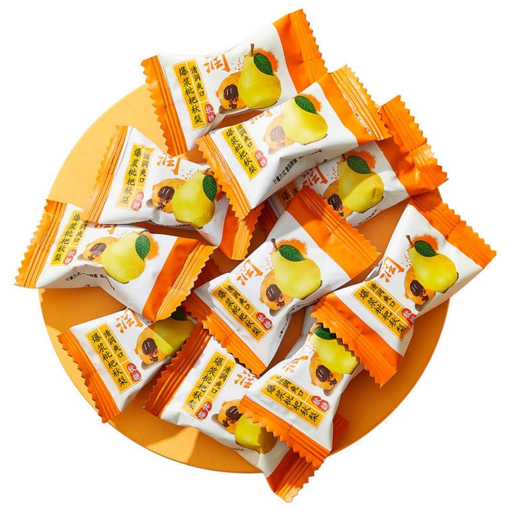 Loquat Autumn Pear Paste Sugar 200g Honey Loquat Paste Handmade, Refreshing And Refreshing, With Sandwich, Individually Packaged, Suitable For Work, Leisure And Family Day