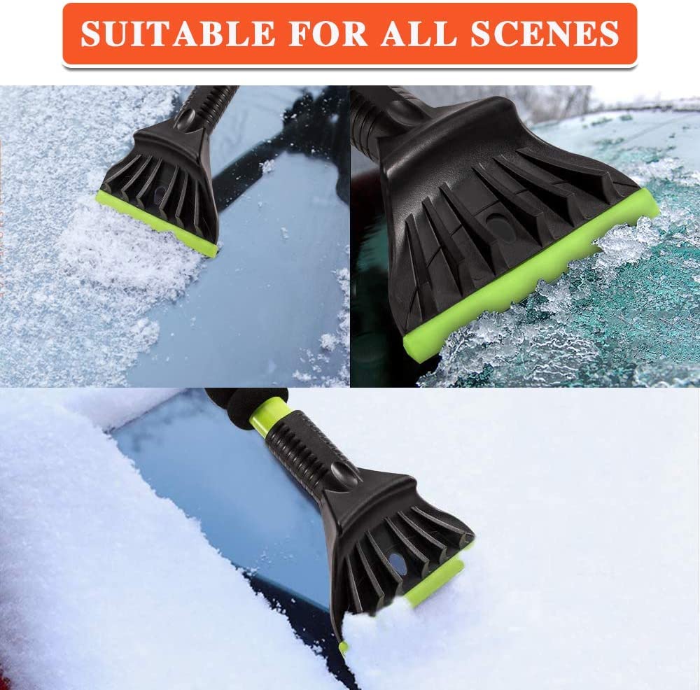 Raschiaghiaccio per Auto, la rimozione della Neve Spazzola Parabrezza Scraper in Neve Ghiaccio Gelo, Neve Pala Wiper Strumento Inverno, Leggero Portatile di Piccole Dimensioni