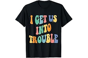 The Perfect Couple's 'I Get Us In/Out of Trouble' T-Shirt Set