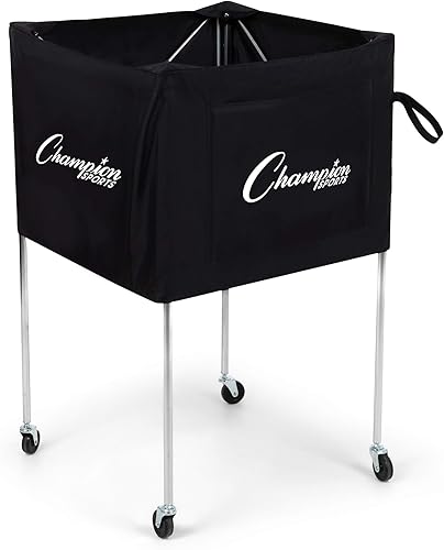 Champion Sports Volleyball Cart - Premium Volleyball Equipment and Accessories