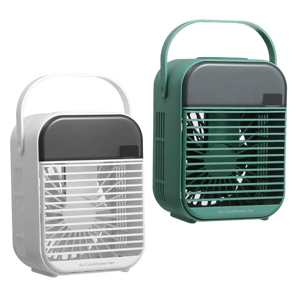 MERISHOPP®Portable Mini Air Conditioner Desktop Fan Cooler Humidifier Purifier White|Home & Garden|Home Improvement|Heating, Cooling & Air |1 Piece Air Conditioner-image-45