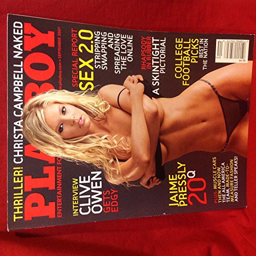Playboy (Single Issue Magazine) (September 2007)