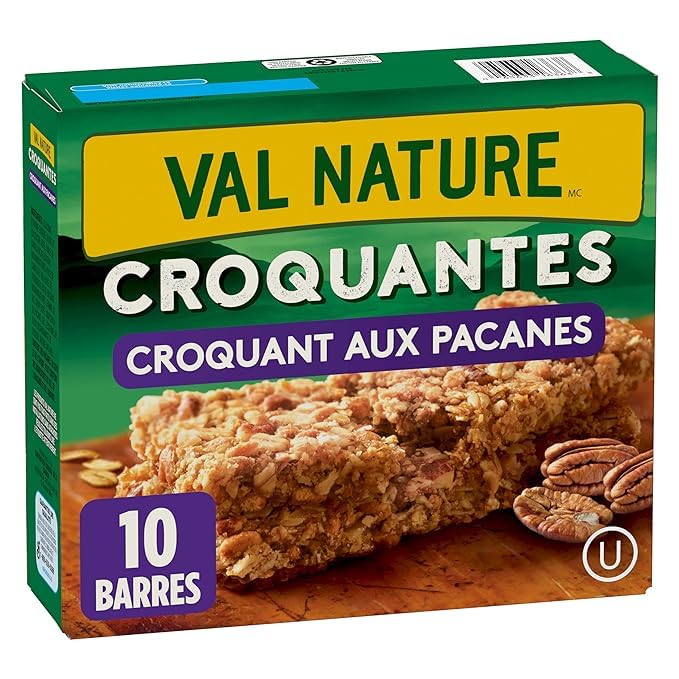 Miniatura 2 de Nature Valley - Barras de granola crujientes y pecanas, 10 unidades, 7.4 onzas (paquete de 2) enviadas desde Canadá