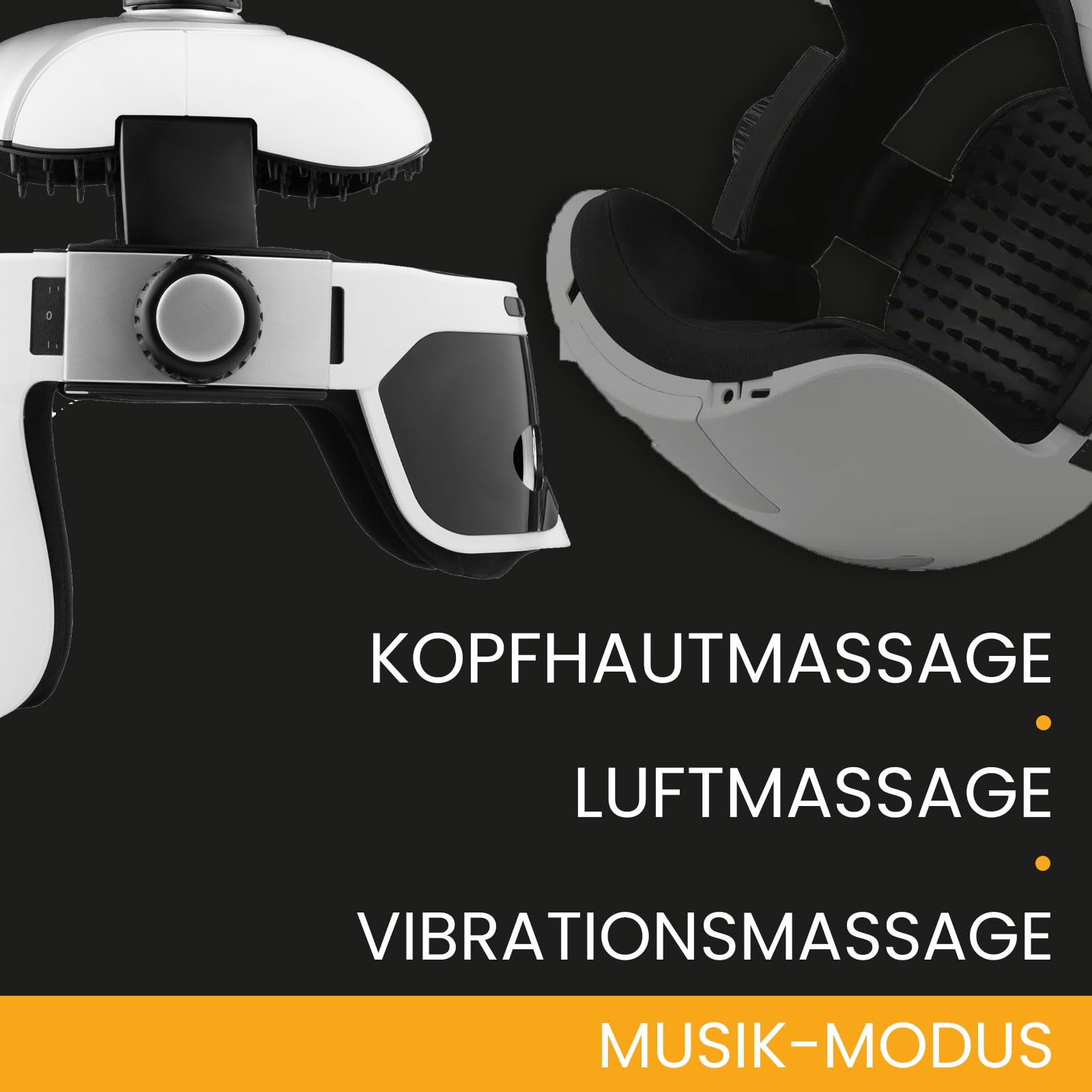 Medivon Hebe Kopfmassagegerät und Augenmassagegerät, Luftmassagegerät