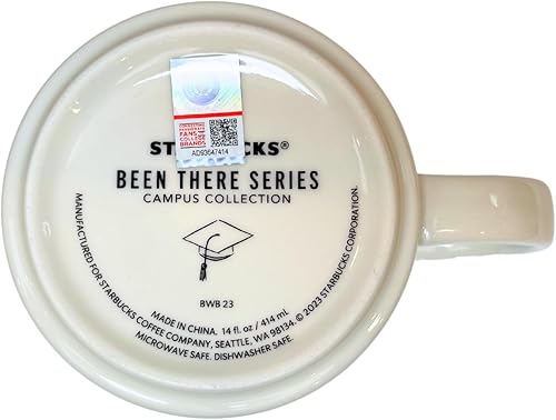 Miniatura 3 de Starbucks Been There Series Campus Collection Clemson University - Taza de café de cerámica, 14 onzas