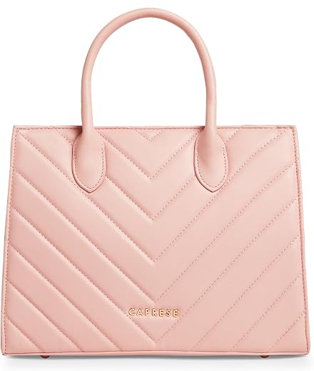 Caprese Riko Medium Satchel Bag for Women with Adjustable &amp; Detachable Strap|Versatile Shoulder,Crossbody &amp; Handheld Bag f...