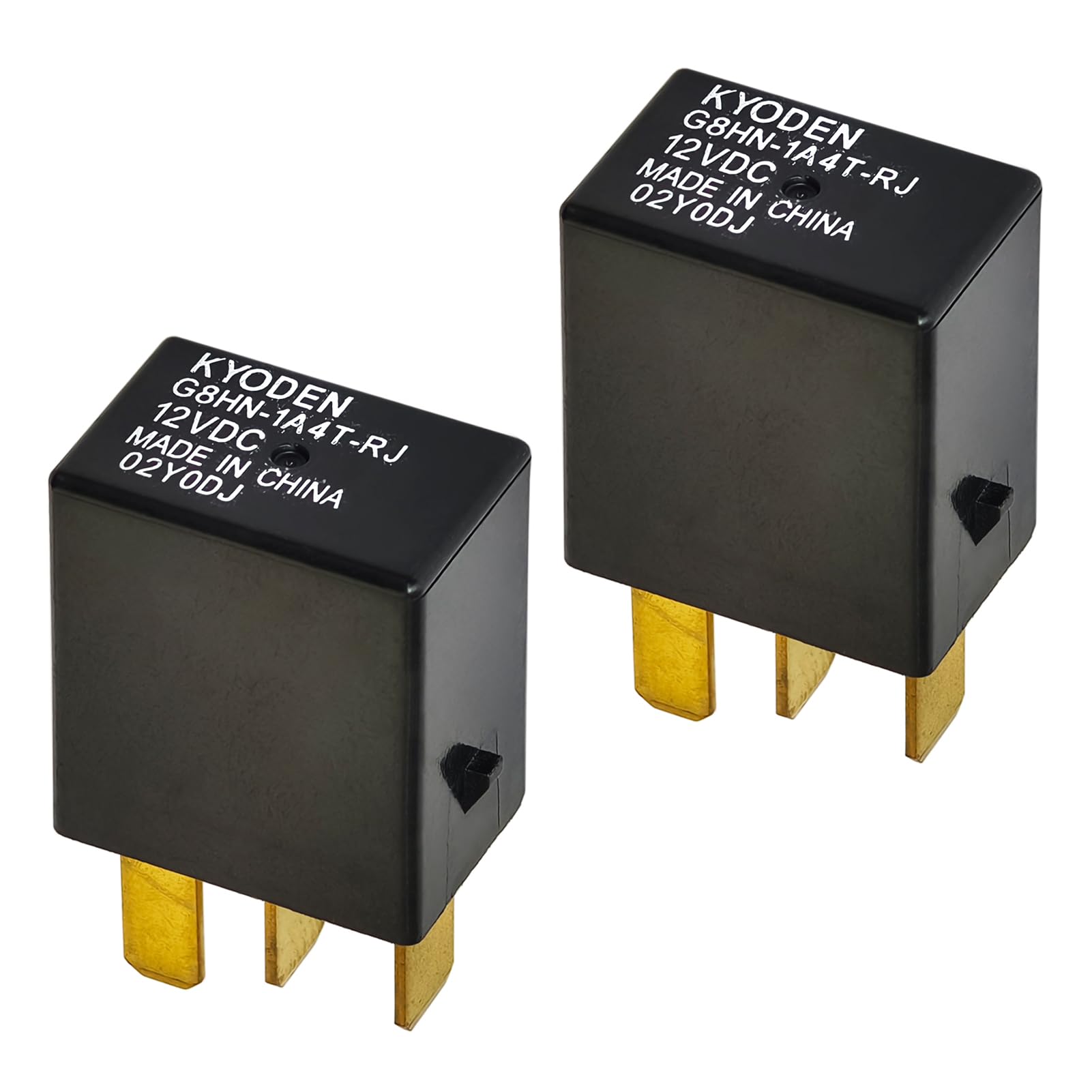 2Pcs G8HN-1A4T-RJ 12VDC 30A 4Pins Automotive Motorcycle Scooter OEM Relay