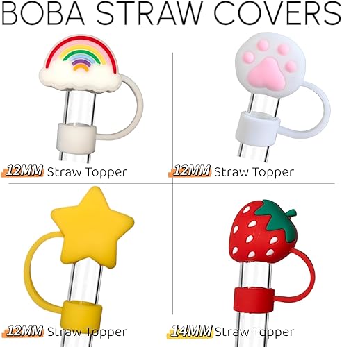 Miniatura 20 de 4 tapas de paja de 0.394 in para vasos, puntas de popote de silicona para popotes Stanley Cup – Accesorios para vasos Stanley Cup Verde