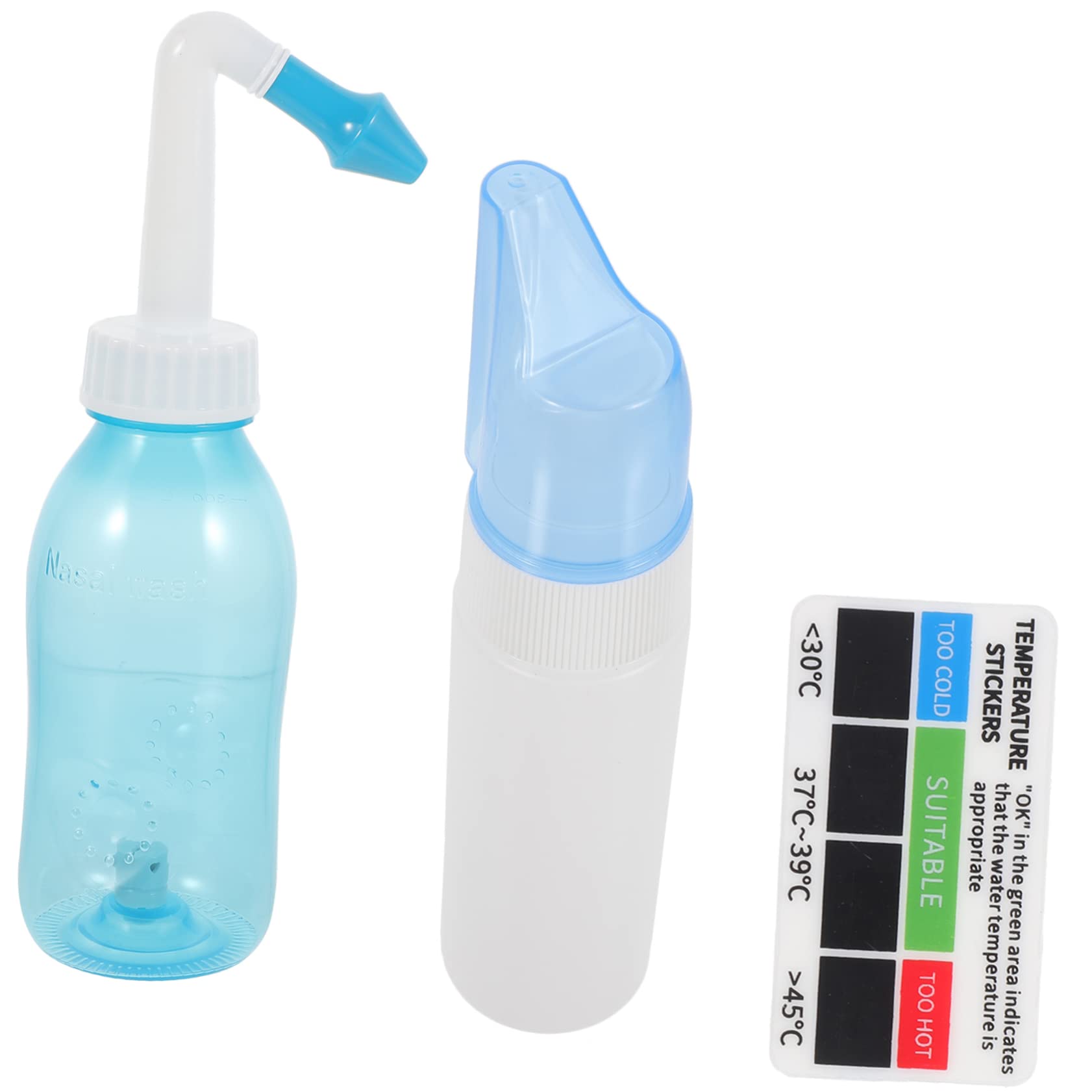 MAGICLULU 4 Sätze Nasenspülung nasenreiniger nasal irrigation Nasenreinigung Nasenpflege Nasenspülsystem Nasenspülflasche Nasenspüler sauber Waschmittel Sprühflasche Werkzeug Neti-Topf pp