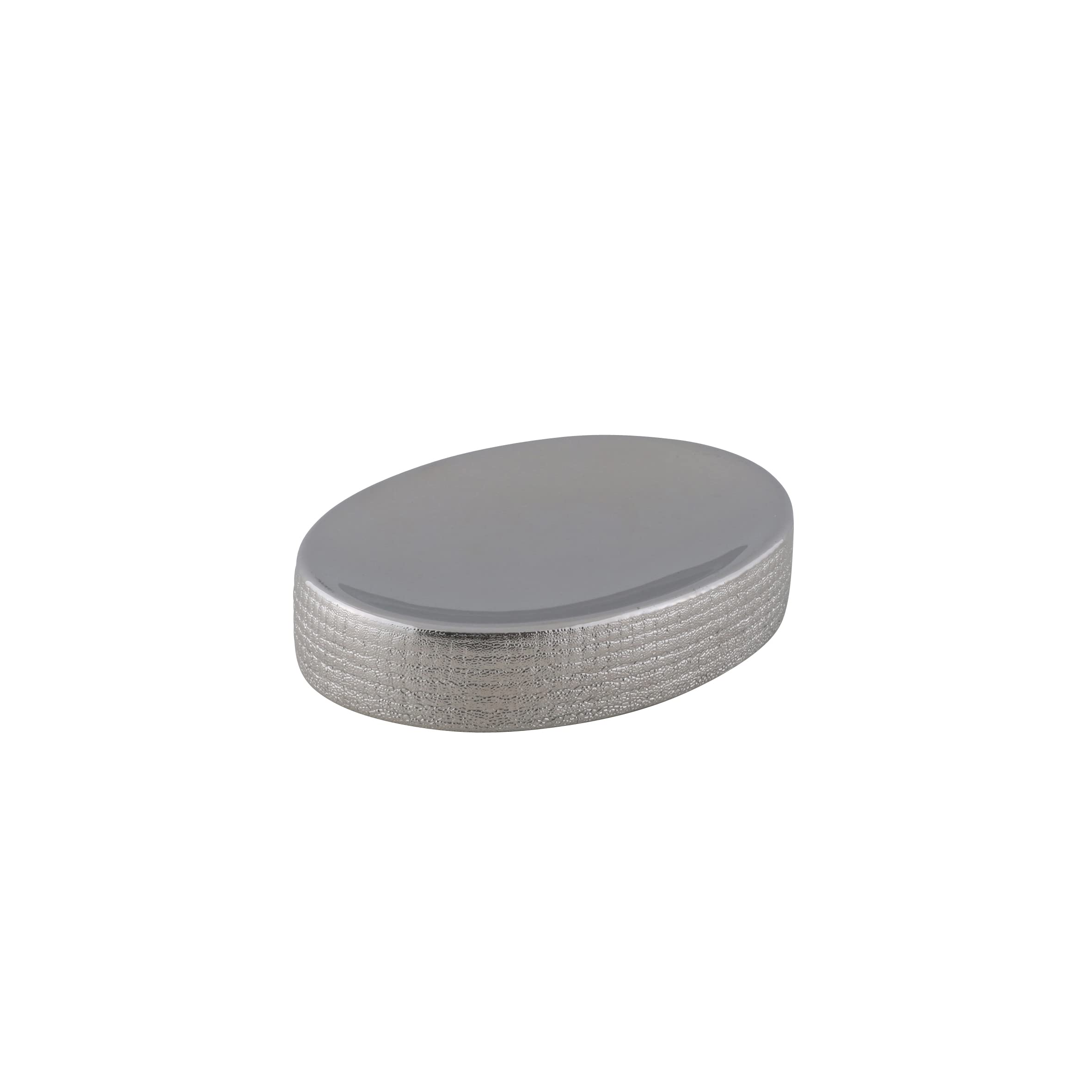 axentia Set Accessori Bagno, Argento, Cesto Ø ca. 12 cm, Altezza ca. 40 cm