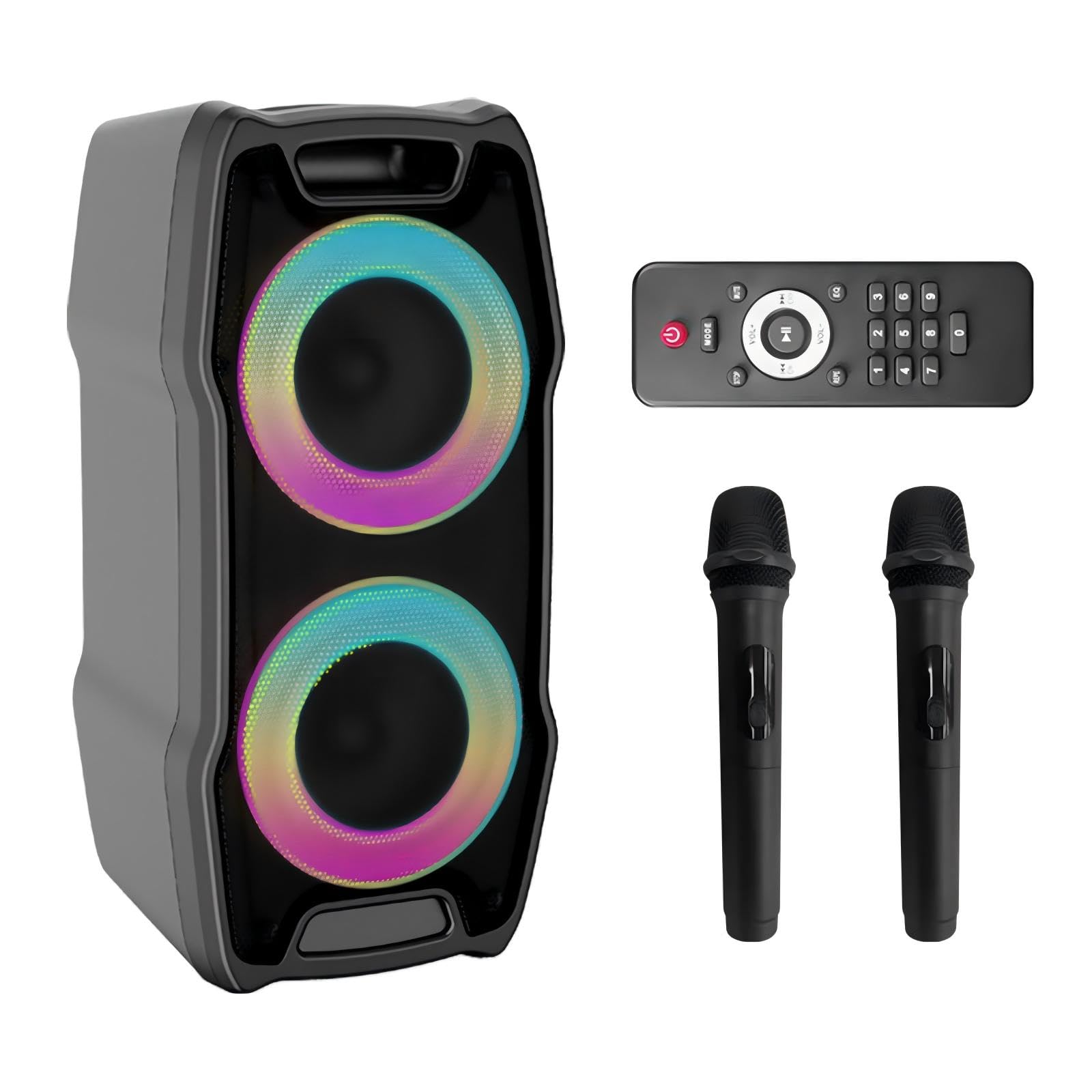 Amazon.com: VeGue Karaoke Machine, Wireless Bluetooth PA System