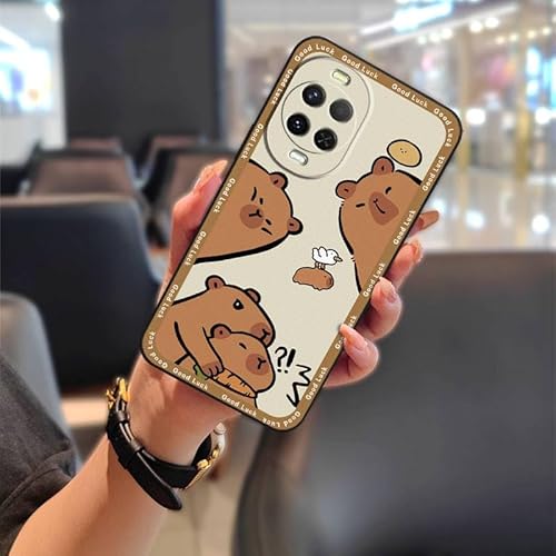Phone Case Compatible with Huawei Nova15, TPU Anti-knock Dirt-resistant Soft case Phone Pouch Shockproof Silicone Cartoon Design