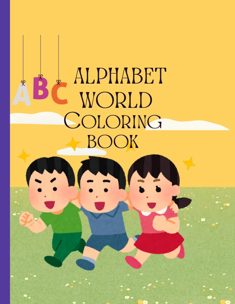 Alphabet World Coloring Book